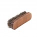 Horse Mane Shoes Brush Mahogany Brush Fur Shoes Cleaning And Dust Brush  Brown