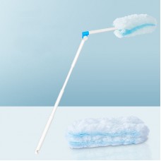 Disposable Household Vacuum Retractable Feather Duster  Style  Long Handle 2 Clothes