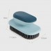 2 PCS SM005 Home Plastic Handle Clothes Cleaning Soft Hair Brush  Blue